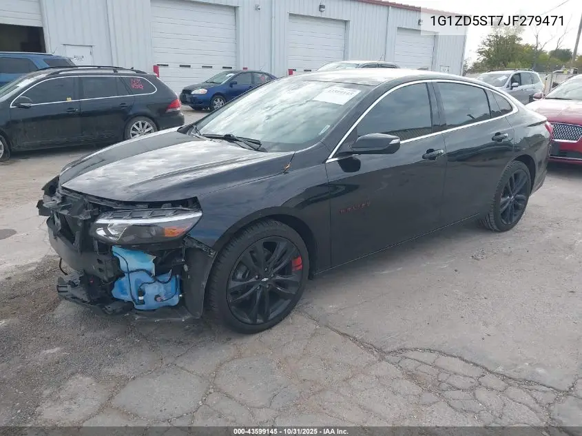 1G1ZD5ST7JF279471 2018 Chevrolet Malibu Lt