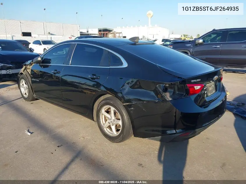 1G1ZB5ST6JF264935 2018 Chevrolet Malibu 1Ls