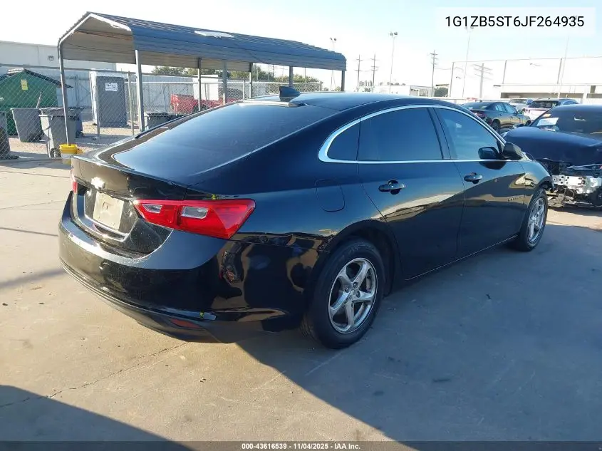 1G1ZB5ST6JF264935 2018 Chevrolet Malibu 1Ls