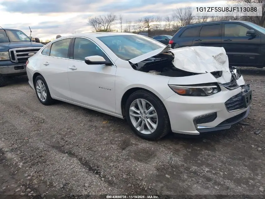 1G1ZF5SU8JF113088 2018 Chevrolet Malibu Hybrid