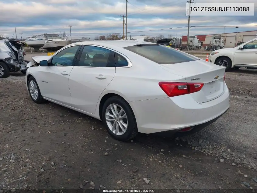 1G1ZF5SU8JF113088 2018 Chevrolet Malibu Hybrid