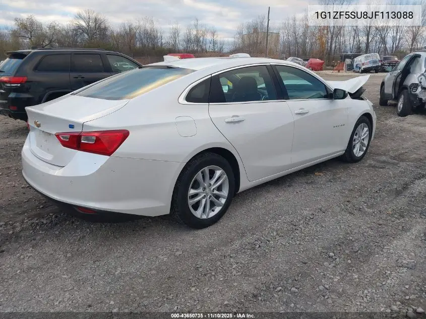 1G1ZF5SU8JF113088 2018 Chevrolet Malibu Hybrid