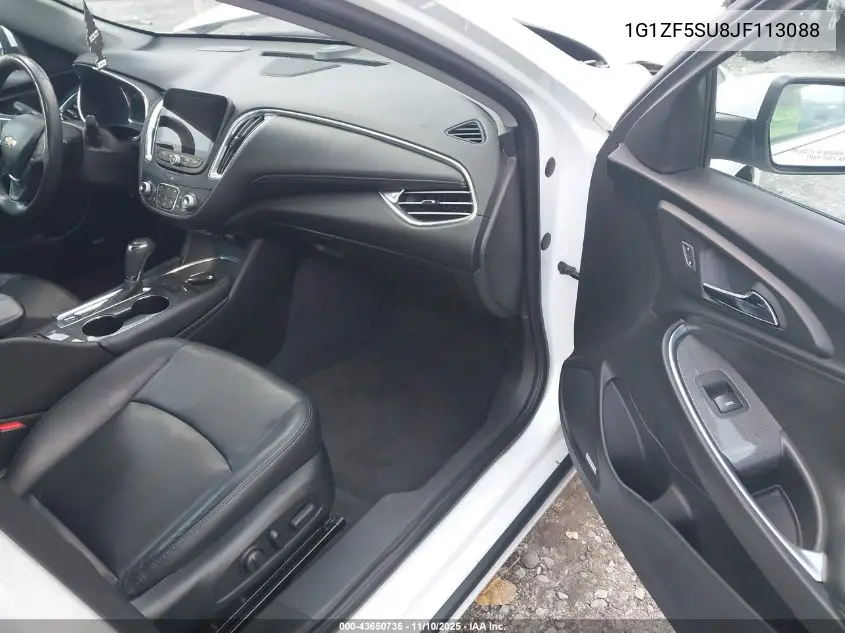 1G1ZF5SU8JF113088 2018 Chevrolet Malibu Hybrid