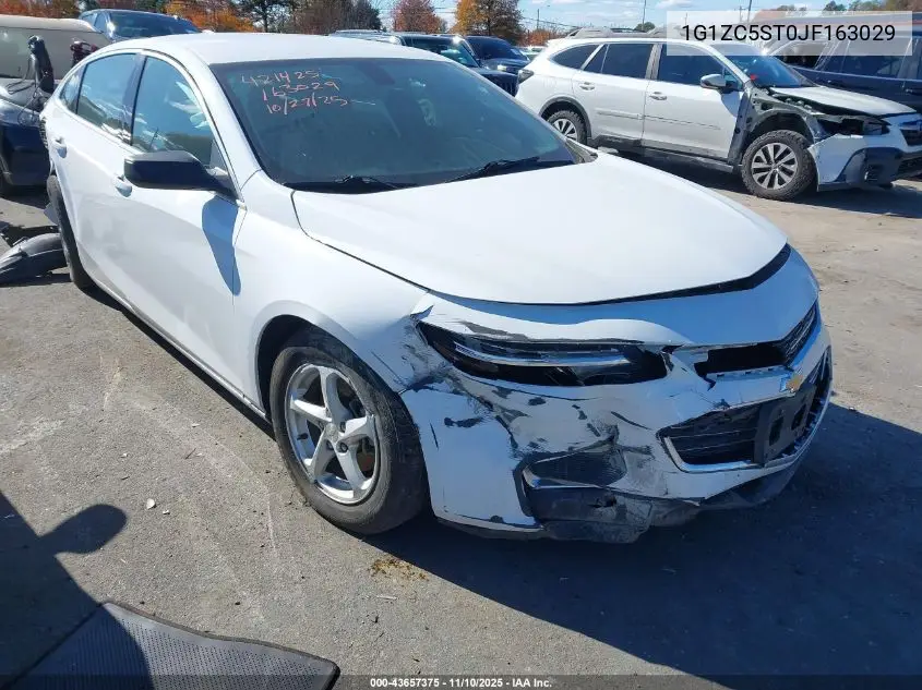 1G1ZC5ST0JF163029 2018 Chevrolet Malibu 1Fl