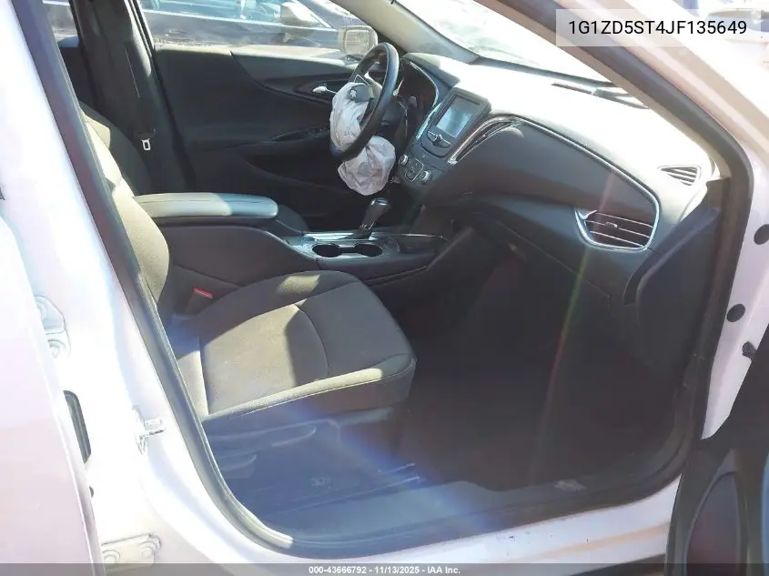 1G1ZD5ST4JF135649 2018 Chevrolet Malibu Lt
