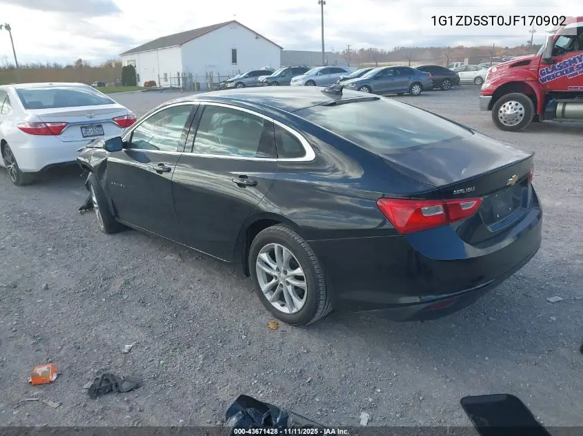 1G1ZD5ST0JF170902 2018 Chevrolet Malibu Lt