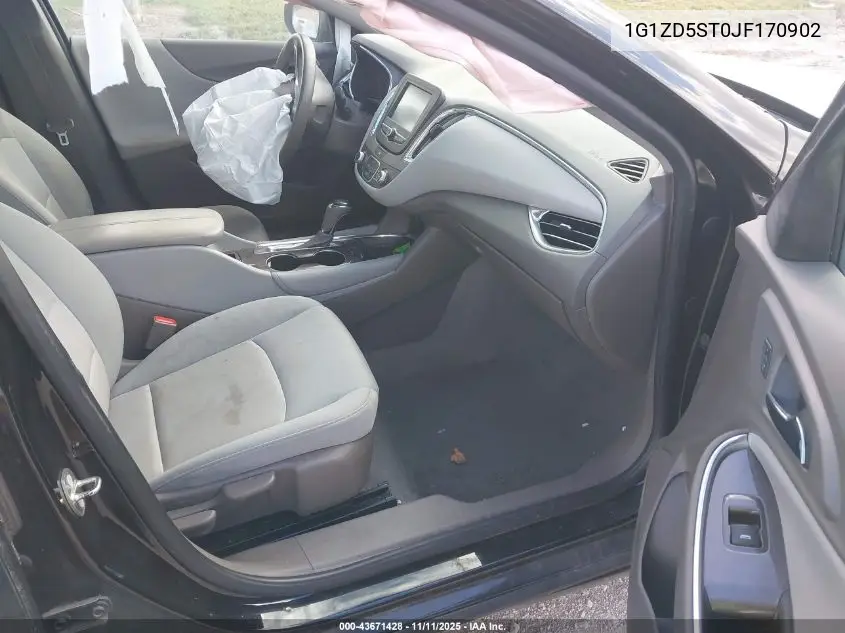 1G1ZD5ST0JF170902 2018 Chevrolet Malibu Lt