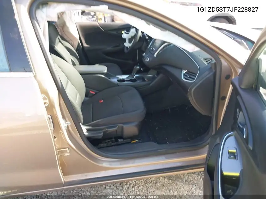 1G1ZD5ST7JF228827 2018 Chevrolet Malibu Lt