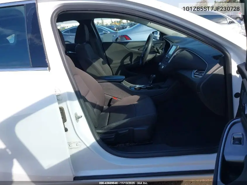 1G1ZB5ST7JF230728 2018 Chevrolet Malibu 1Ls