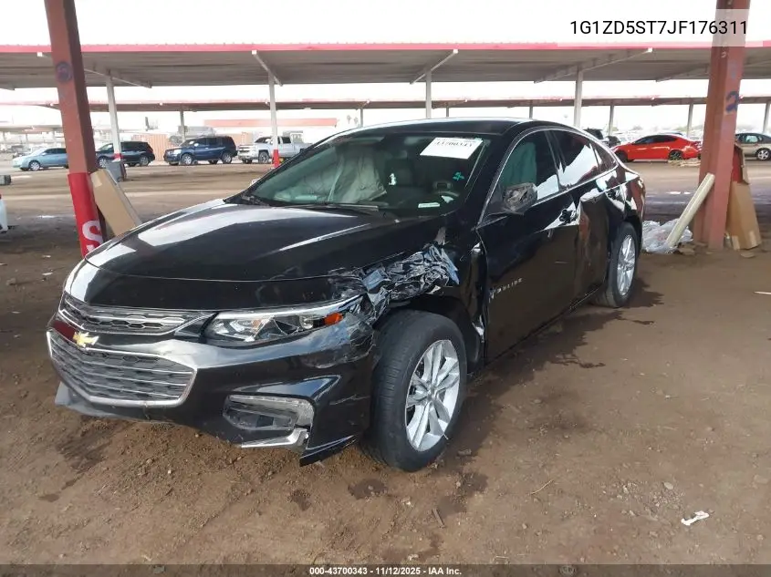 1G1ZD5ST7JF176311 2018 Chevrolet Malibu Lt