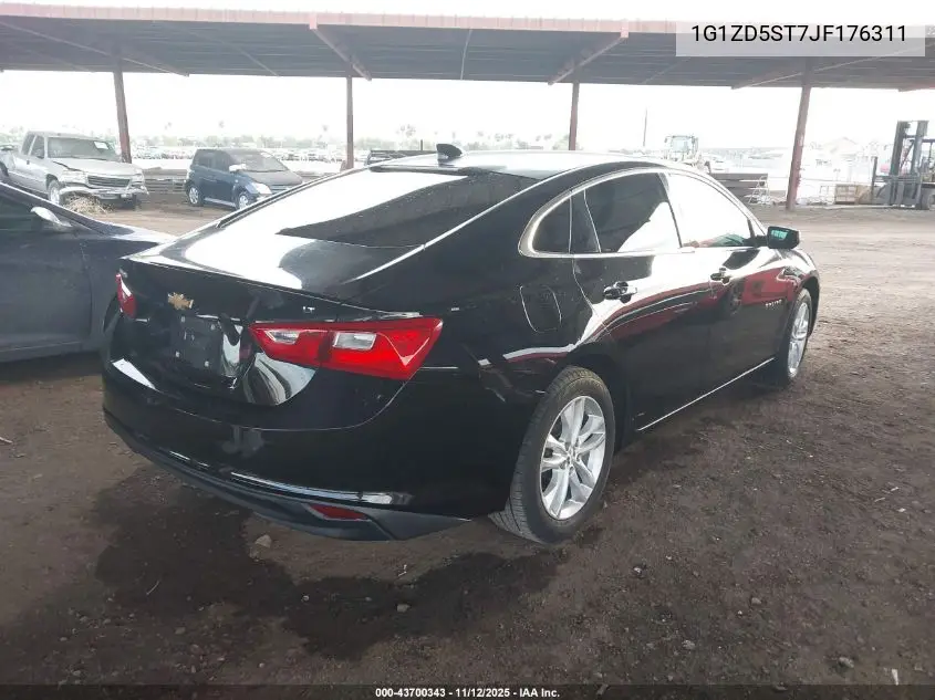 1G1ZD5ST7JF176311 2018 Chevrolet Malibu Lt