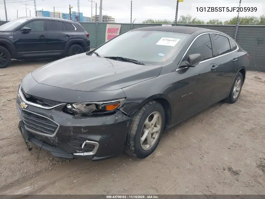 1G1ZB5ST5JF205939 2018 Chevrolet Malibu 1Ls