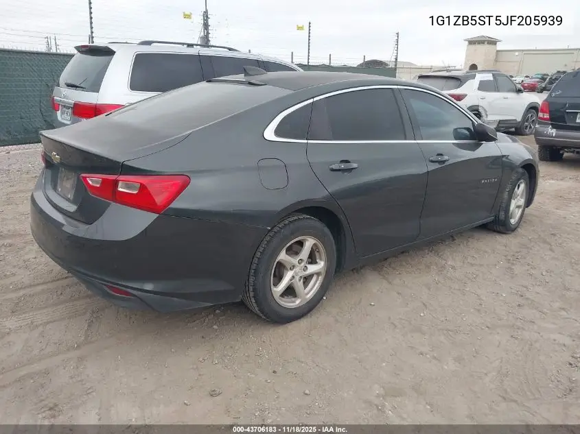 1G1ZB5ST5JF205939 2018 Chevrolet Malibu 1Ls