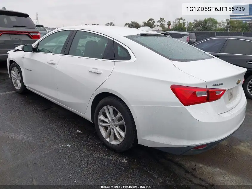 1G1ZD5ST6JF155739 2018 Chevrolet Malibu Lt