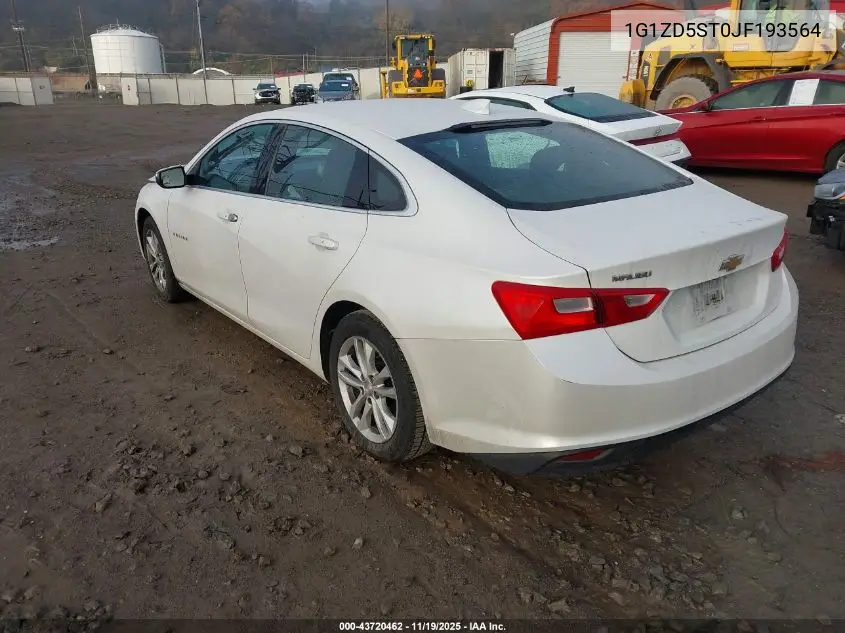 1G1ZD5ST0JF193564 2018 Chevrolet Malibu Lt