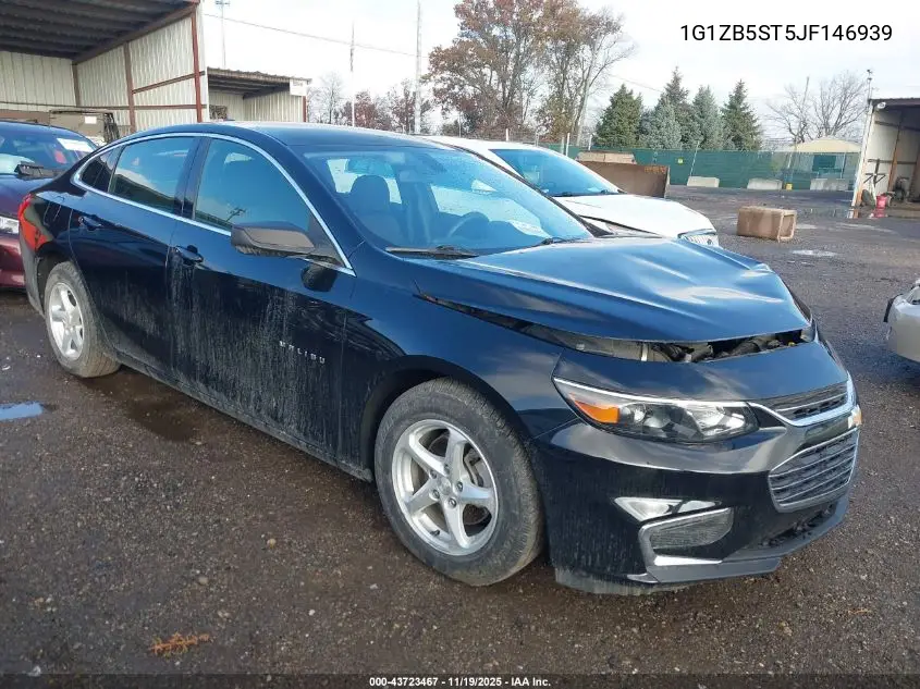 1G1ZB5ST5JF146939 2018 Chevrolet Malibu Ls