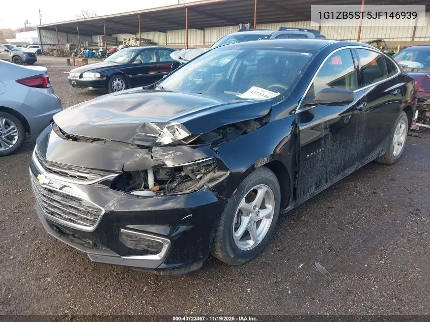 1G1ZB5ST5JF146939 2018 Chevrolet Malibu Ls