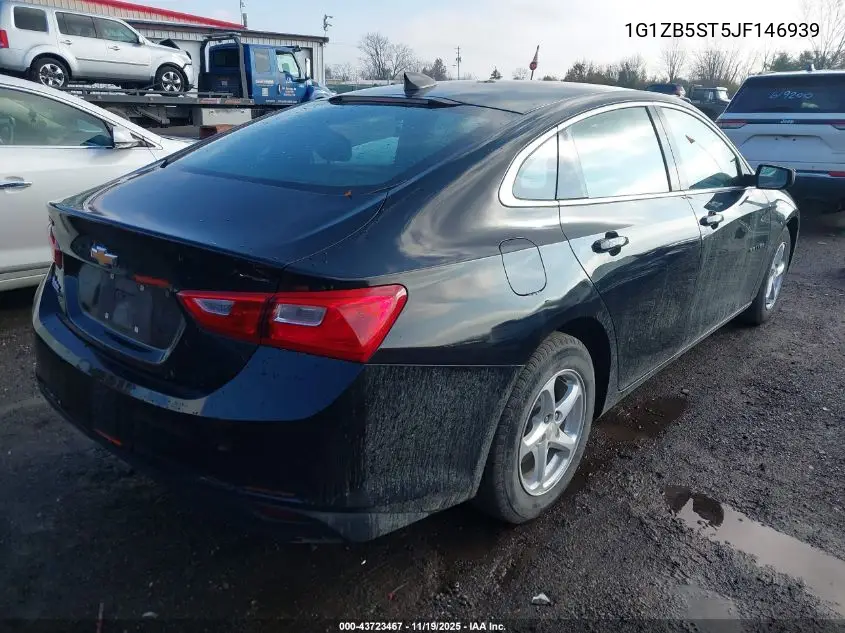 1G1ZB5ST5JF146939 2018 Chevrolet Malibu Ls