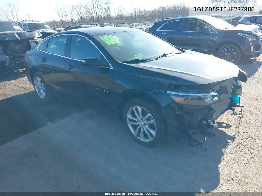 1G1ZD5ST0JF237806 2018 Chevrolet Malibu Lt