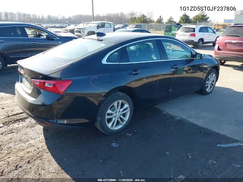 1G1ZD5ST0JF237806 2018 Chevrolet Malibu Lt