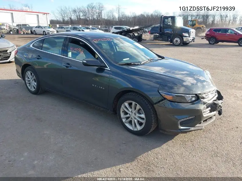 1G1ZD5ST6JF219939 2018 Chevrolet Malibu Lt