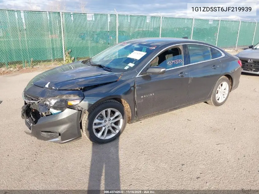 1G1ZD5ST6JF219939 2018 Chevrolet Malibu Lt