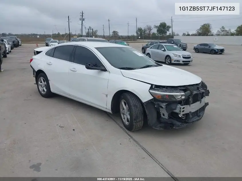 1G1ZB5ST7JF147123 2018 Chevrolet Malibu 1Ls