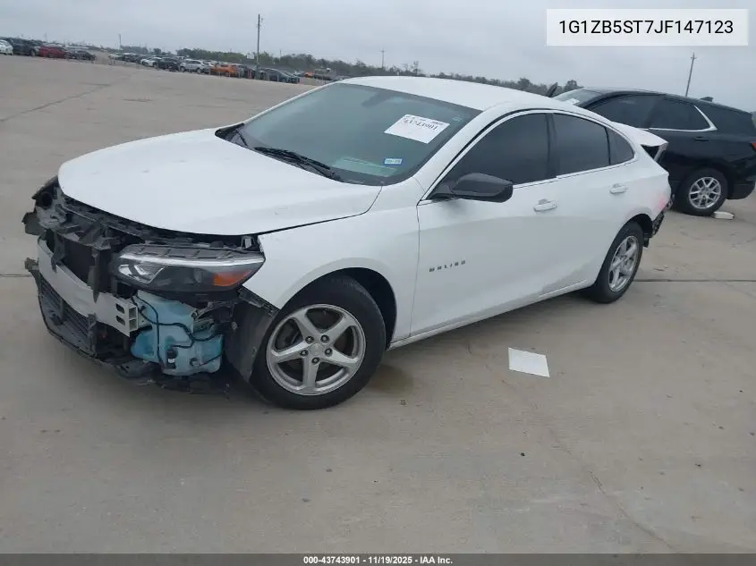 1G1ZB5ST7JF147123 2018 Chevrolet Malibu 1Ls