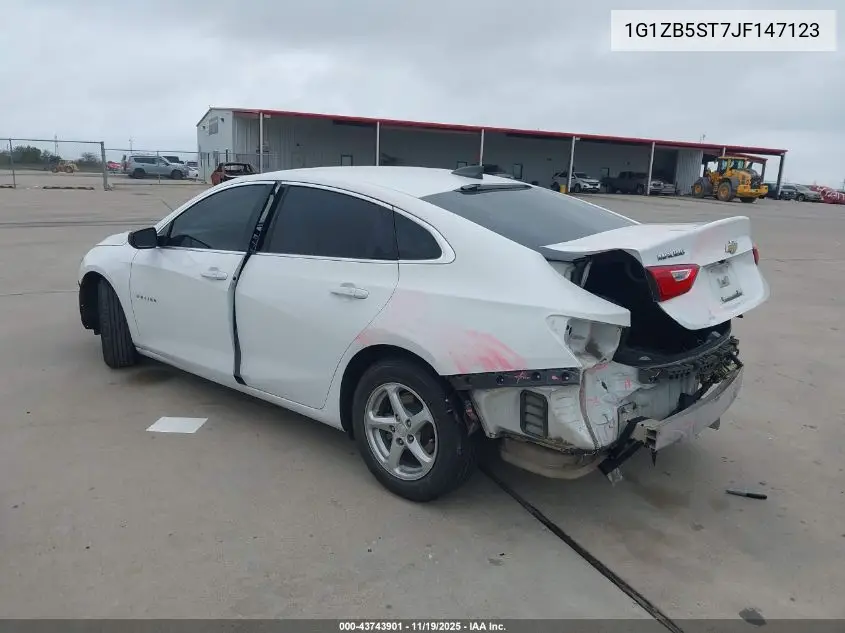1G1ZB5ST7JF147123 2018 Chevrolet Malibu 1Ls