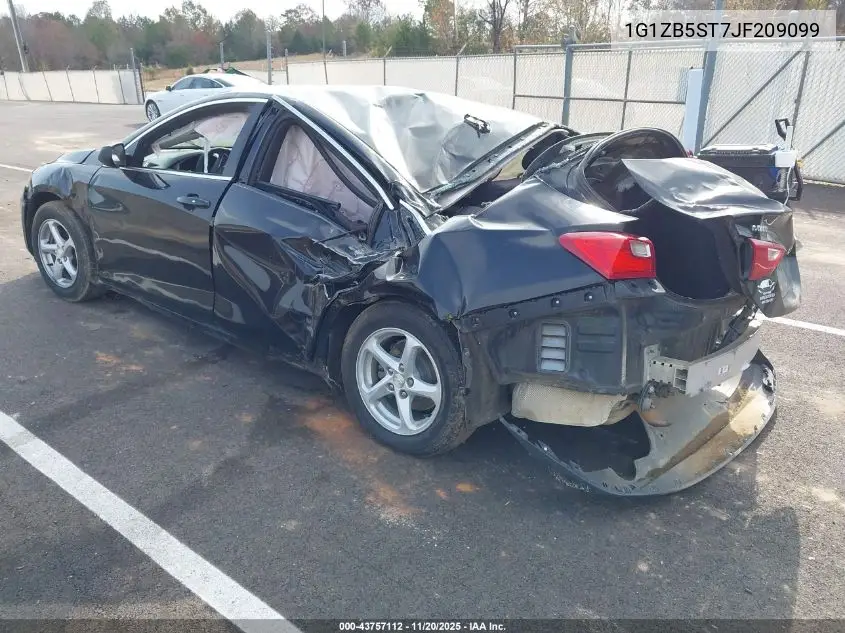 1G1ZB5ST7JF209099 2018 Chevrolet Malibu 1Ls