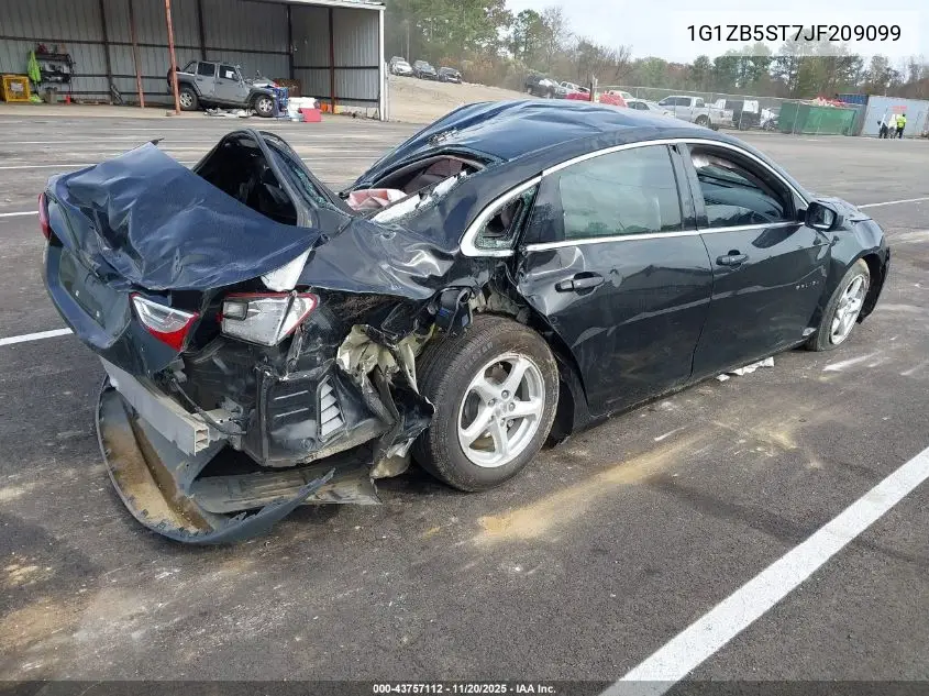 1G1ZB5ST7JF209099 2018 Chevrolet Malibu 1Ls