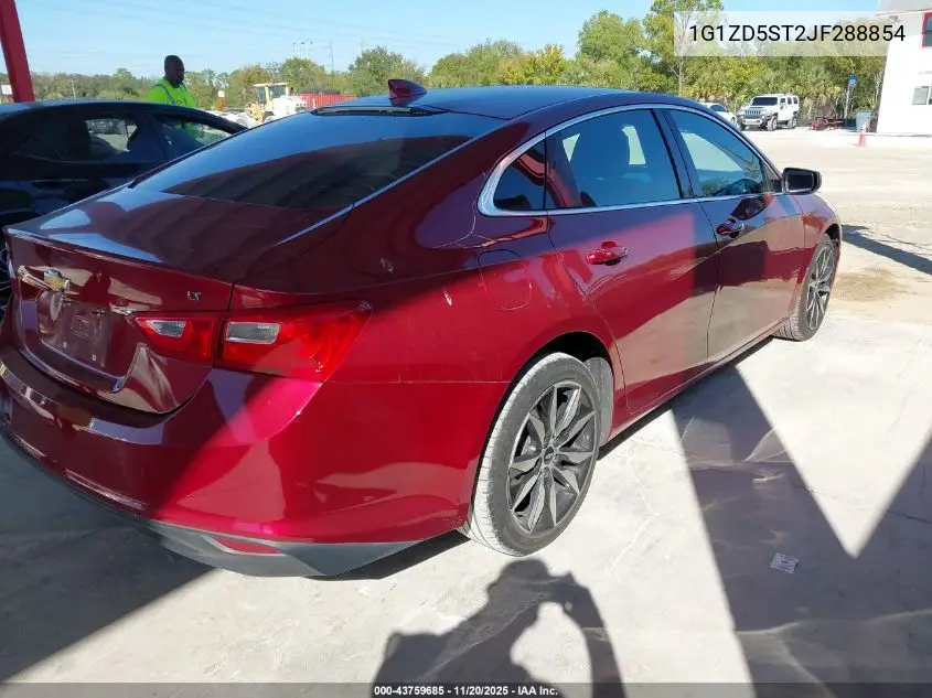 1G1ZD5ST2JF288854 2018 Chevrolet Malibu Lt