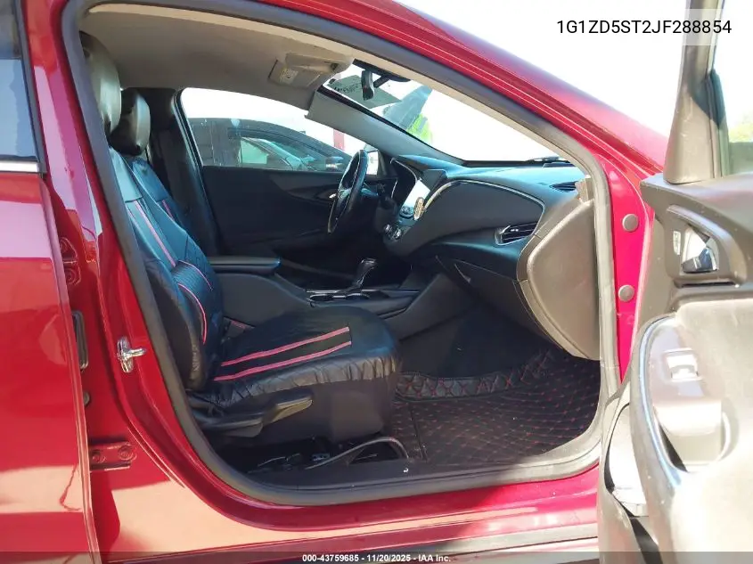 1G1ZD5ST2JF288854 2018 Chevrolet Malibu Lt