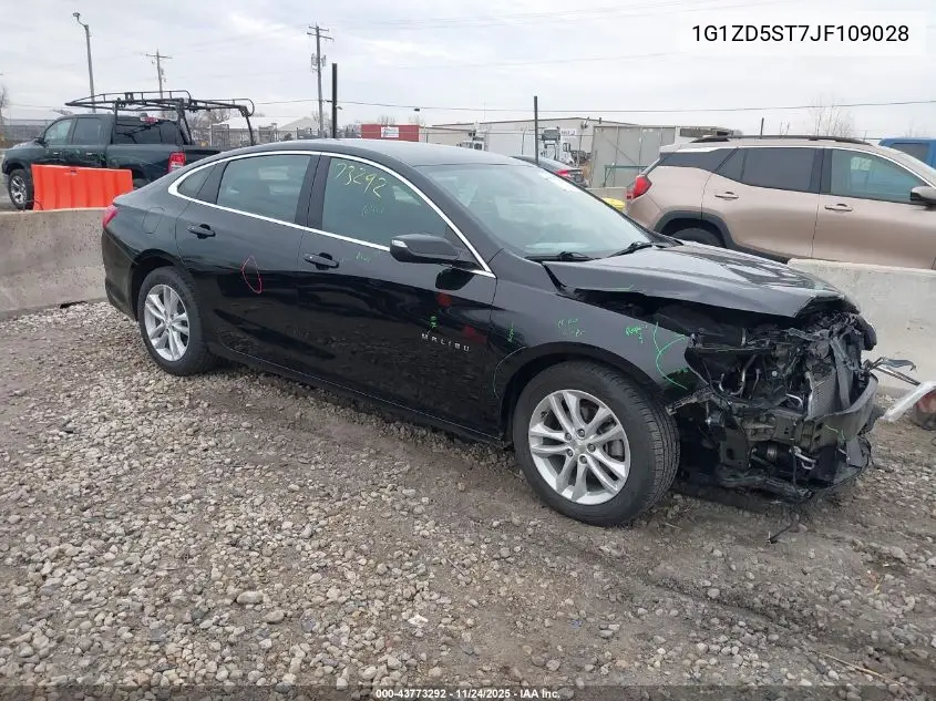 1G1ZD5ST7JF109028 2018 Chevrolet Malibu Lt