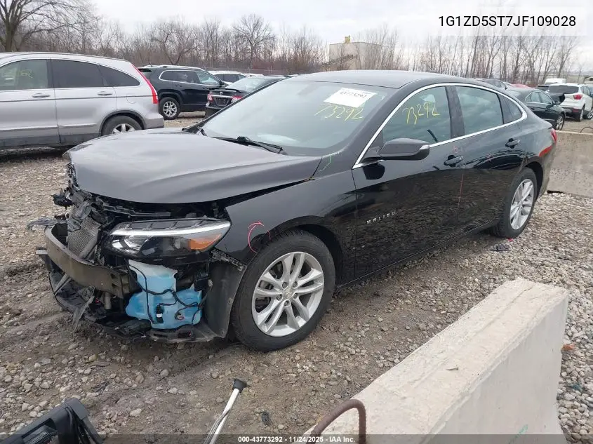 1G1ZD5ST7JF109028 2018 Chevrolet Malibu Lt
