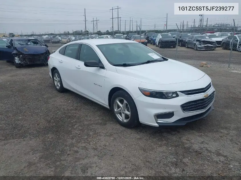 1G1ZC5ST5JF239277 2018 Chevrolet Malibu 1Fl