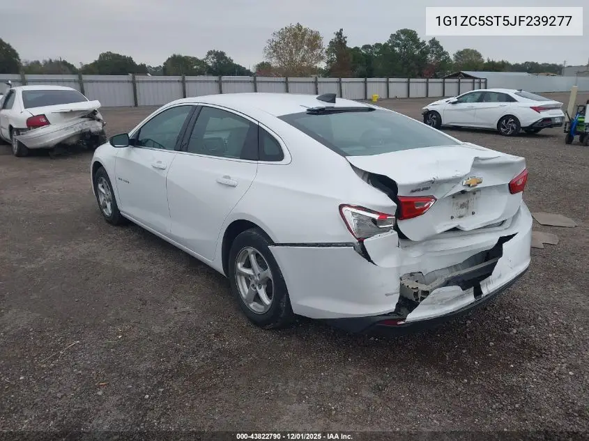1G1ZC5ST5JF239277 2018 Chevrolet Malibu 1Fl