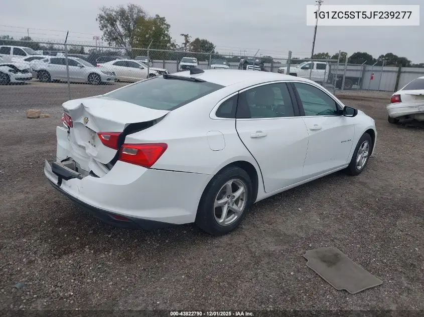1G1ZC5ST5JF239277 2018 Chevrolet Malibu 1Fl