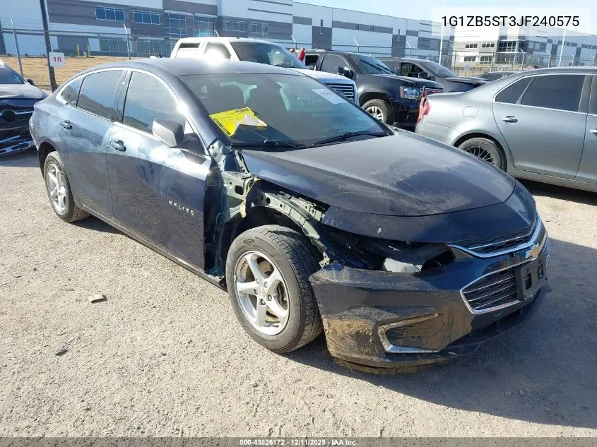 1G1ZB5ST3JF240575 2018 Chevrolet Malibu 1Ls