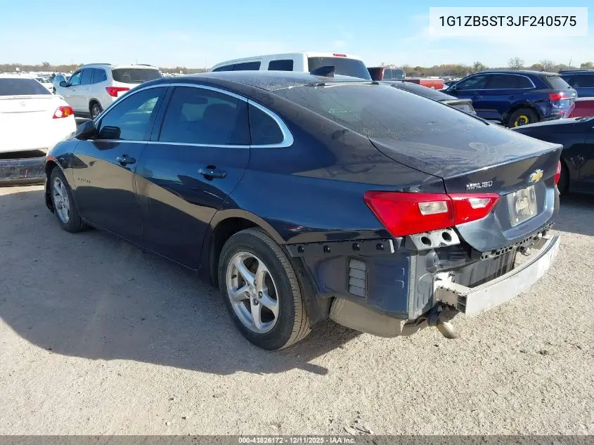 1G1ZB5ST3JF240575 2018 Chevrolet Malibu 1Ls