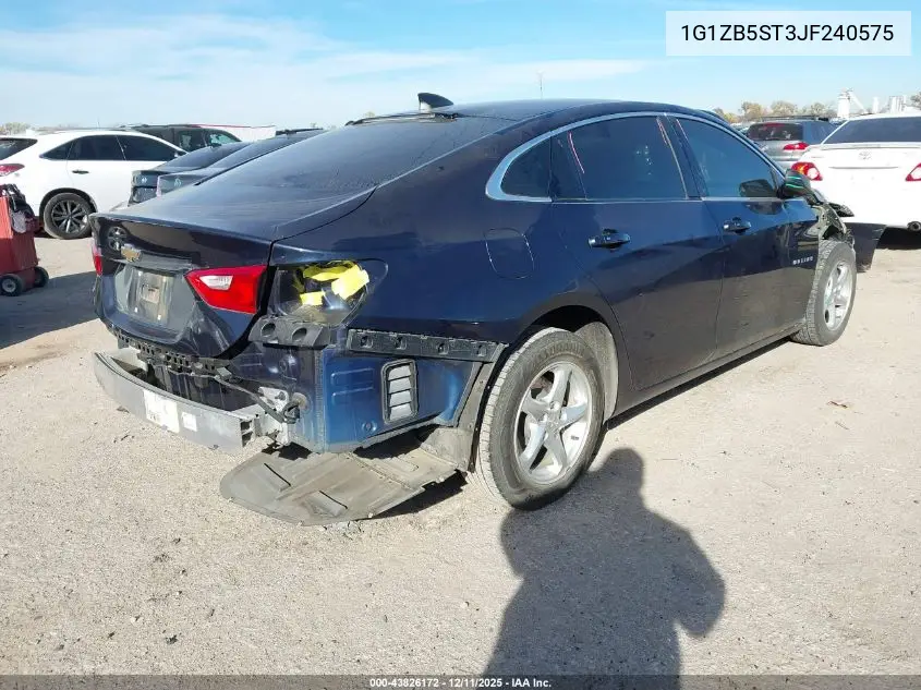 1G1ZB5ST3JF240575 2018 Chevrolet Malibu 1Ls
