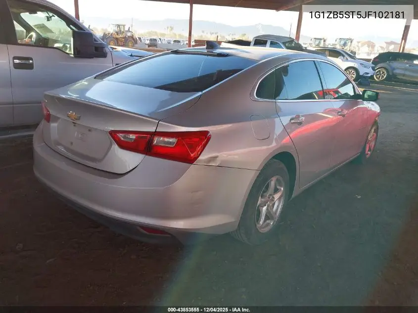 1G1ZB5ST5JF102181 2018 Chevrolet Malibu 1Ls