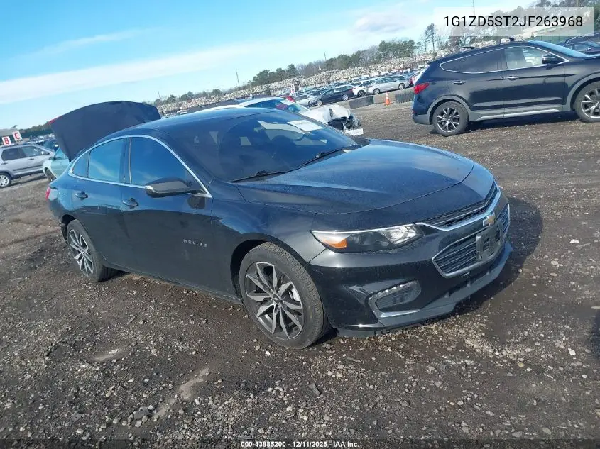 1G1ZD5ST2JF263968 2018 Chevrolet Malibu Lt