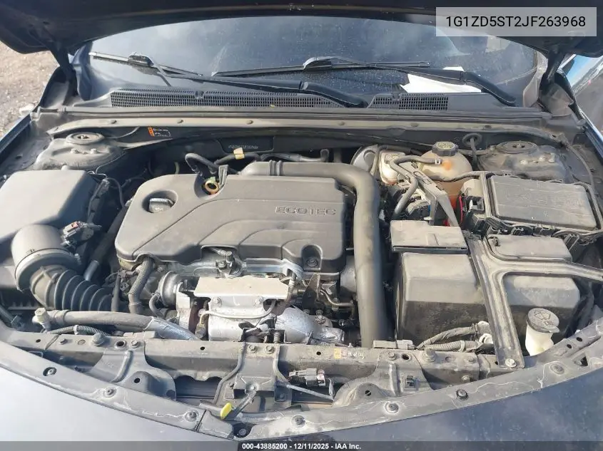 1G1ZD5ST2JF263968 2018 Chevrolet Malibu Lt
