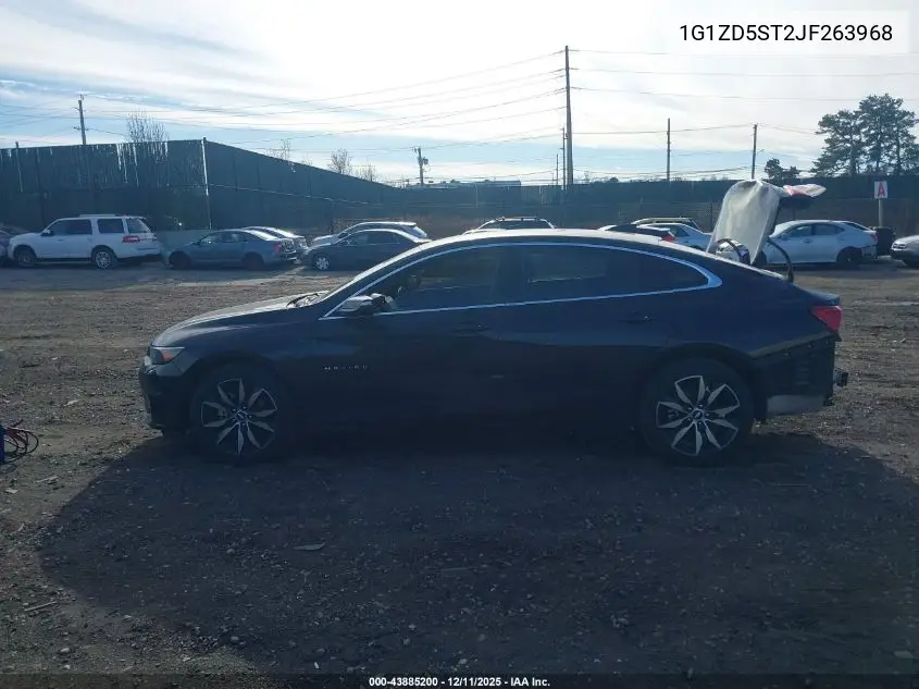 1G1ZD5ST2JF263968 2018 Chevrolet Malibu Lt