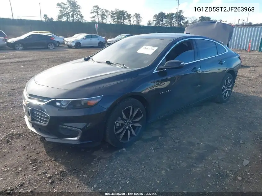 1G1ZD5ST2JF263968 2018 Chevrolet Malibu Lt