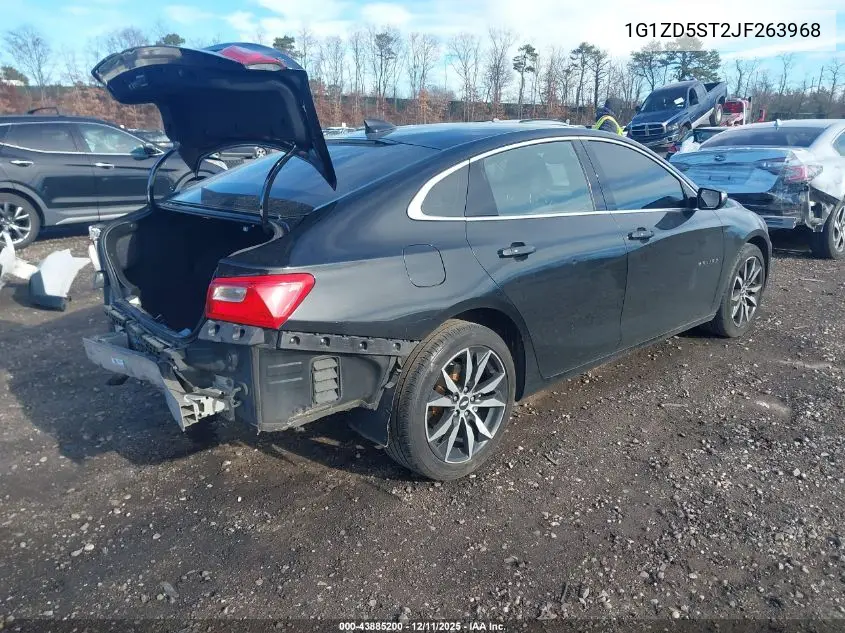 1G1ZD5ST2JF263968 2018 Chevrolet Malibu Lt