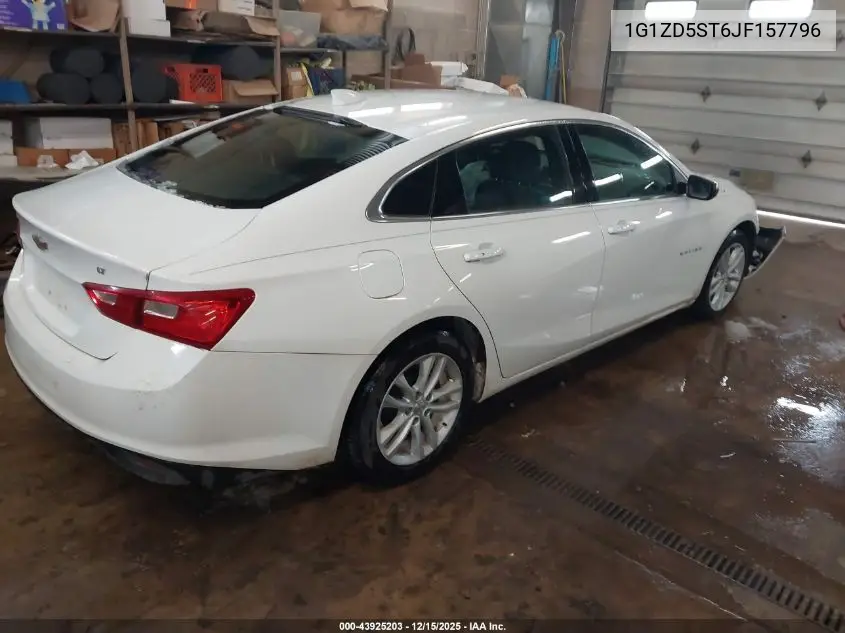 1G1ZD5ST6JF157796 2018 Chevrolet Malibu Lt