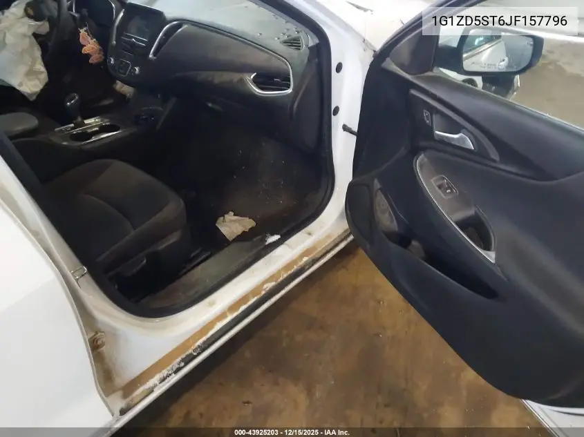 1G1ZD5ST6JF157796 2018 Chevrolet Malibu Lt