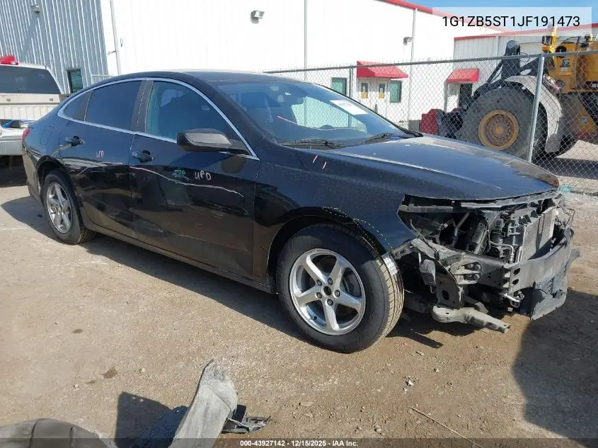 1G1ZB5ST1JF191473 2018 Chevrolet Malibu 1Ls